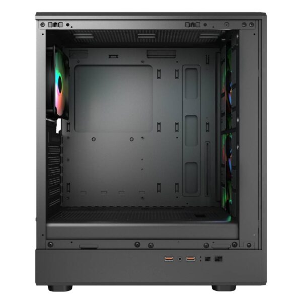 Gabinete Cougar Airface Pure RGB Negro (3 front, 1 back fan) - Imagen 5