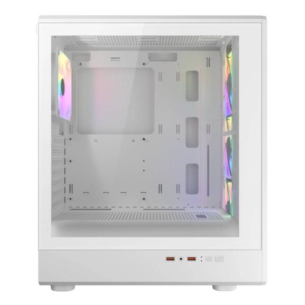 Gabinete Cougar Airface Pure RGB White (3 front, 1 back fan) - Imagen 6