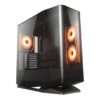 Gabinete Cougar FV270 RGB Negro (2 front, 1 back fans)