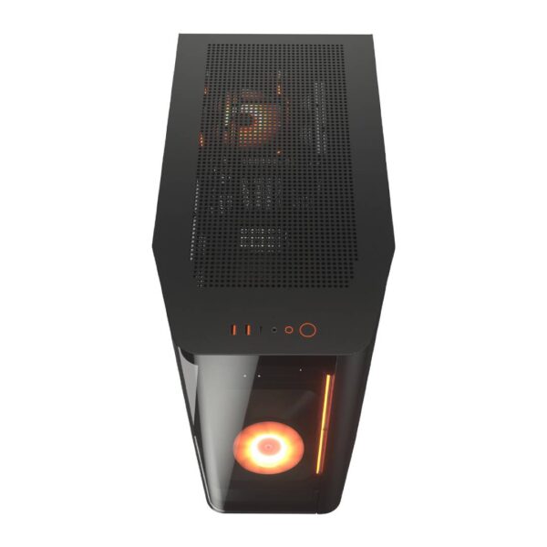 Gabinete Cougar FV270 RGB Negro (2 front, 1 back fans) - Imagen 3