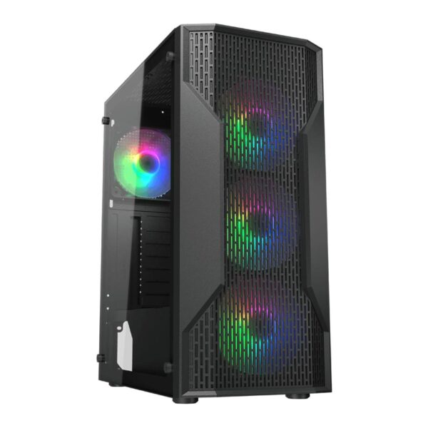 Gabinete Cougar MX110 RGB (3 front, 1 back fans)