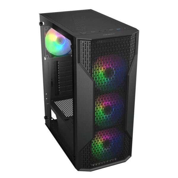 Gabinete Cougar MX110 RGB (3 front, 1 back fans) - Imagen 2