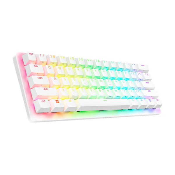 Teclado Gamer Razer Huntsman V3 Pro Mini Blanco - Imagen 2