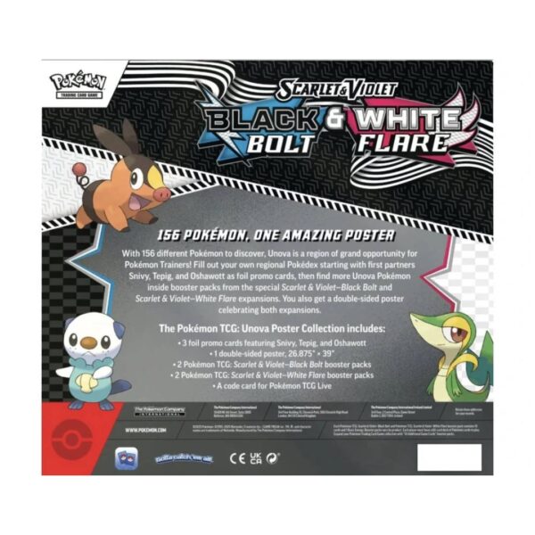 Pokemon TCG S&V - Unova Poster Collection Ingles - Imagen 3