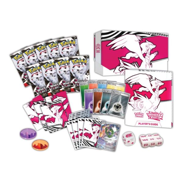 Pokemon TCG S&V: White Flare - Elite Trainer Box Ingles - Imagen 2
