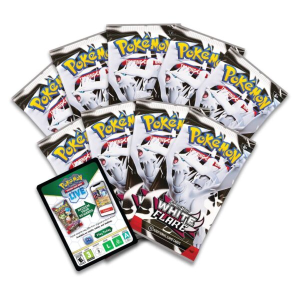 Pokemon TCG S&V: White Flare - Elite Trainer Box Ingles - Imagen 3