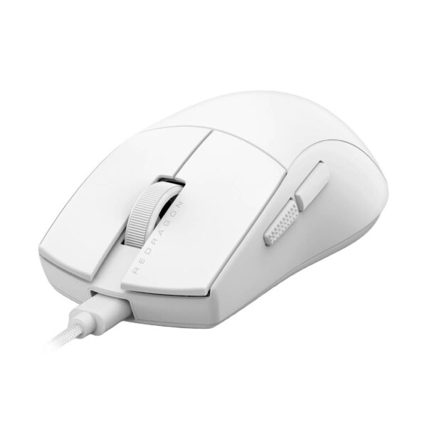 Mouse Redragon Ultra Light K1ng M724 1K Hz Blanco Cableado - Imagen 2
