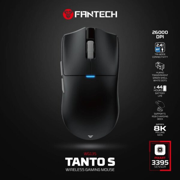 Mouse Fantech WG13 S TANTO S Black - Imagen 8