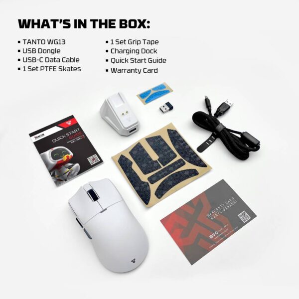 Mouse Fantech WG13 TANTO White - Imagen 9