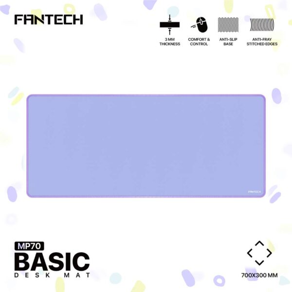 Mousepad Fantech MP70 BASIC XL Purple - Imagen 2