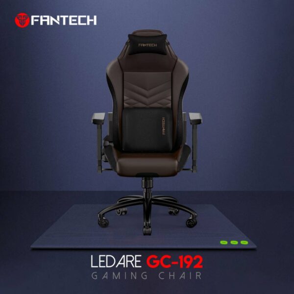 Silla Gamer Fantech GC192 Ledare Tank Brown - Imagen 6