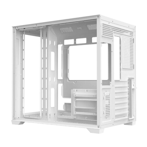 Gabinete Fantech CG85 LUMINA RGB White - Imagen 4