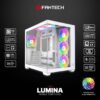 Gabinete Fantech CG85 LUMINA RGB White - Imagen 7