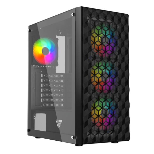 Gabinete Fantech CG83 AERO FRGB Black Edition