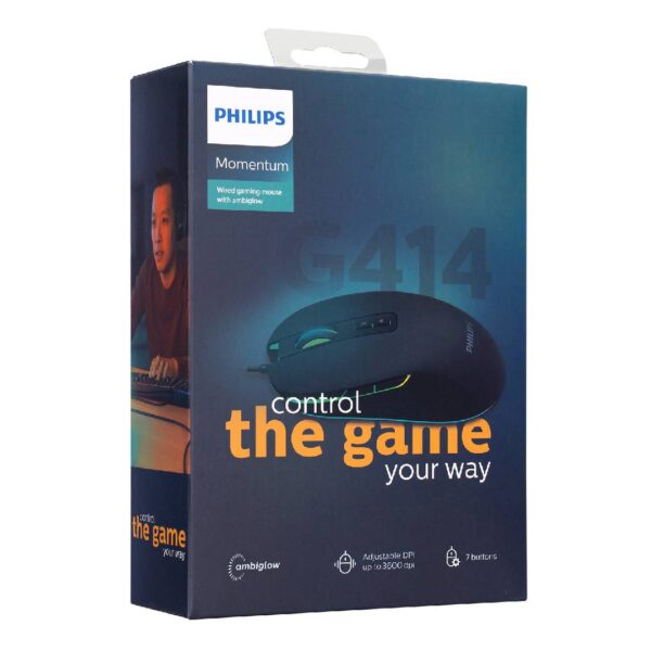 Mouse Gamer Philips 7 Botones G414 SPK9414 - Imagen 5