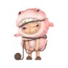 Figura Hirono, Echo - Blind Box, Pop Mart Original - Imagen 6