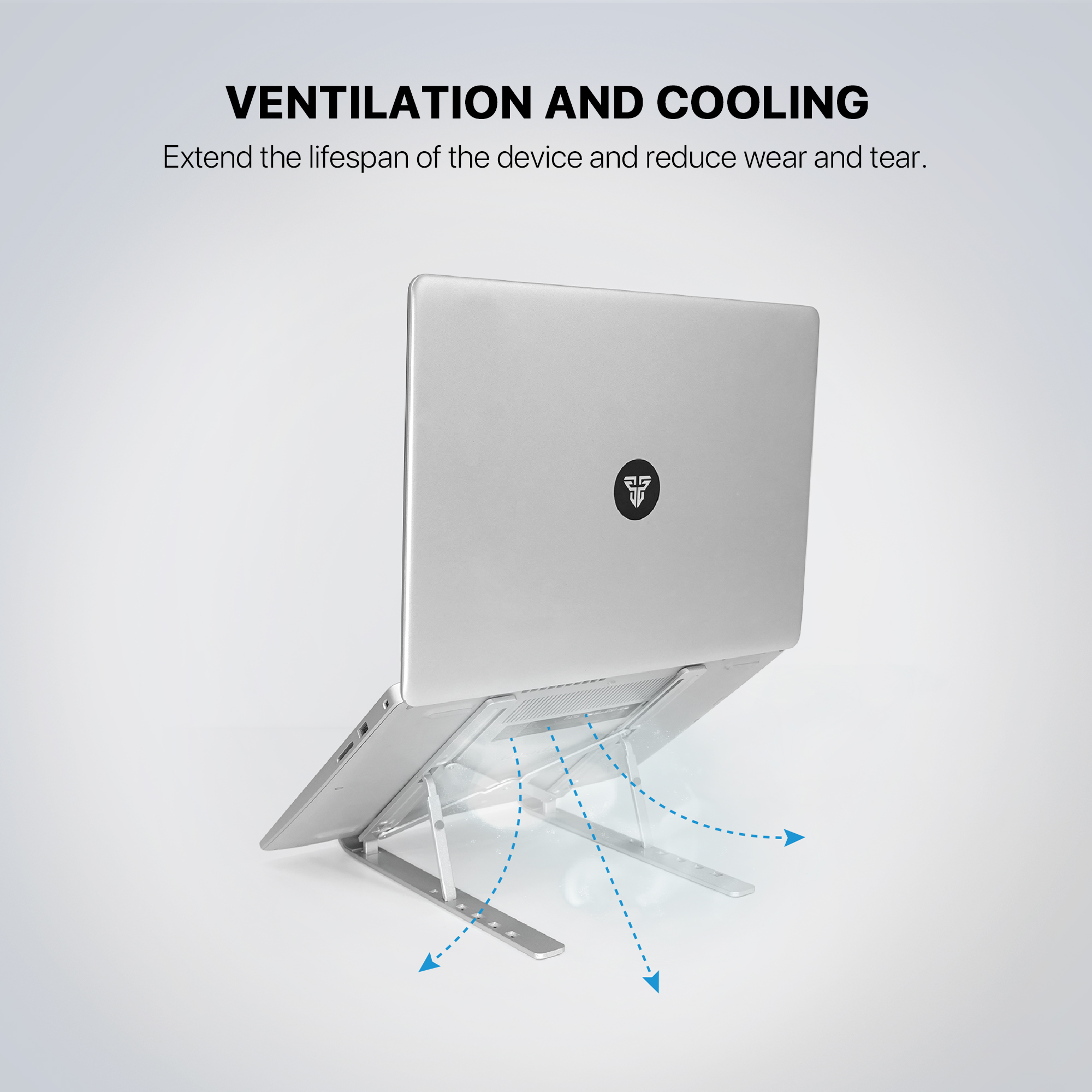 Base de Notebook Fantech NS11 Silver - Imagen 6