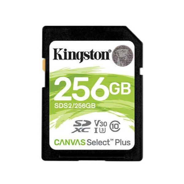 Tarjeta SD Kingston 256GB Canvas Select Plus SDS2/256GB