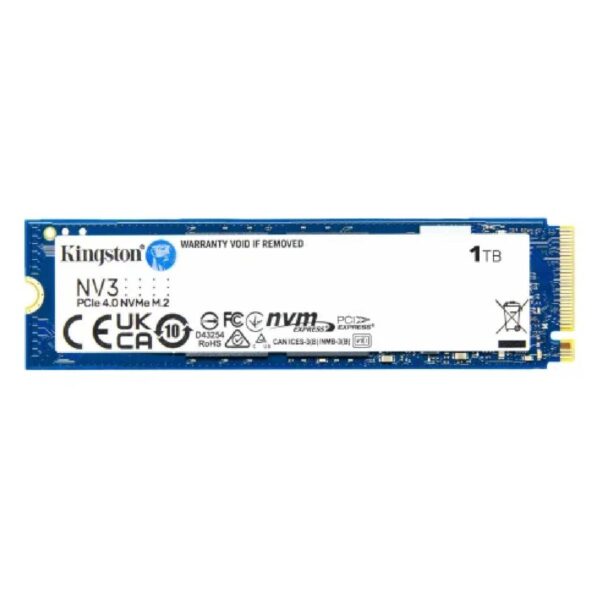 SSD Kingston NV3 M.2 2280 Nvme 4.0 Gen 4×4 Ultra Fast 1TB - Imagen 2