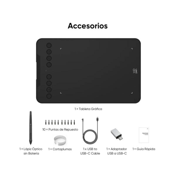 Tabletas Digitalizadoras XP-Pen Deco mini7 V2 - Imagen 2