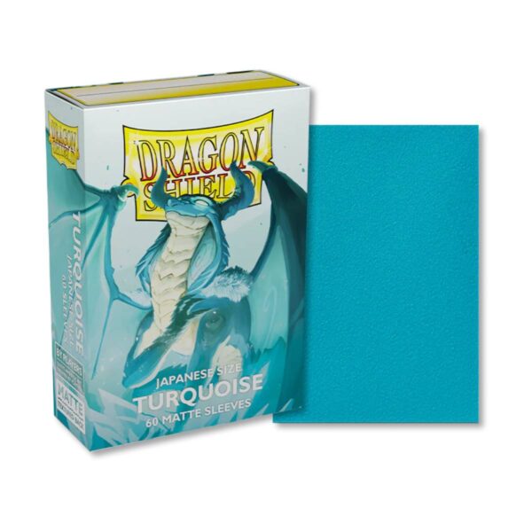 Protectores Dragon Shield: Japanese- Matte Turqouise Yadolom