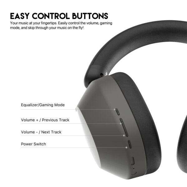 Audifonos Inalámbricos Fantech GO Tune WH06 Black - Imagen 4