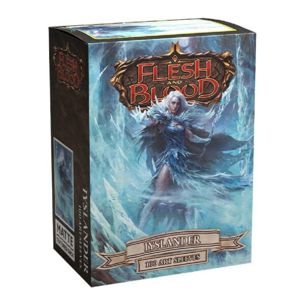 Dragon Shield 100 Matte Flesh & Blood Uprising Lyslander Art - Imagen 2