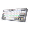 Teclado Gamer Fizz RGB K617-RGB White/Grey - Imagen 3