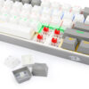 Teclado Gamer Fizz RGB K617-RGB White/Grey - Imagen 8