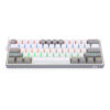 Teclado Gamer Fizz RGB K617-RGB White/Grey - Imagen 2