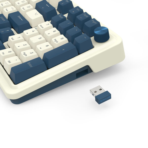 Teclado Redragon Eisa MAX K686SP-RGB-PRO-SP Blanco y Azul - Imagen 9