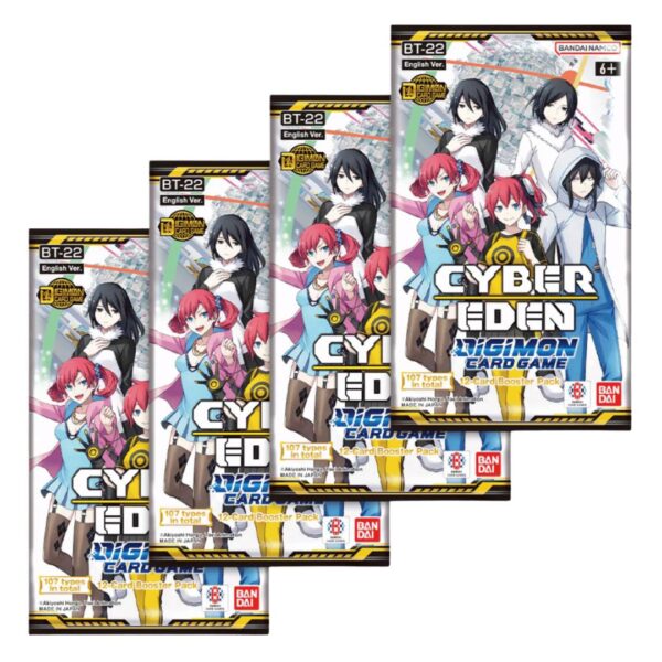 Digimon TCG: Booster Display BT-22 Cyber Eden - Imagen 2