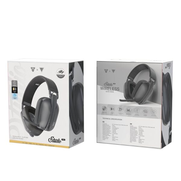 Audífonos Fantech Studio Pro WHG03P Grey Edition Wireless - Imagen 8