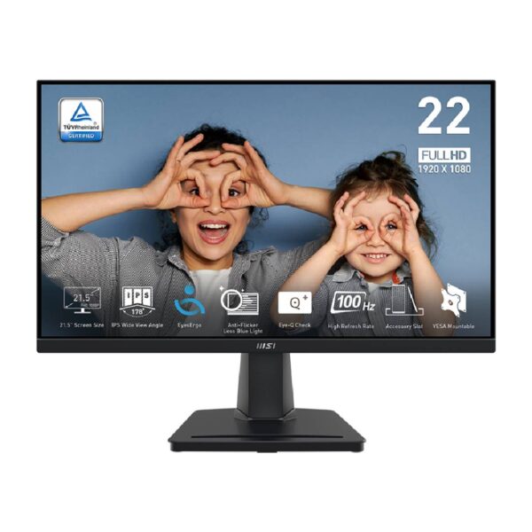 Monitor MSI PRO MP225, 21.5, Full HD, 100hz