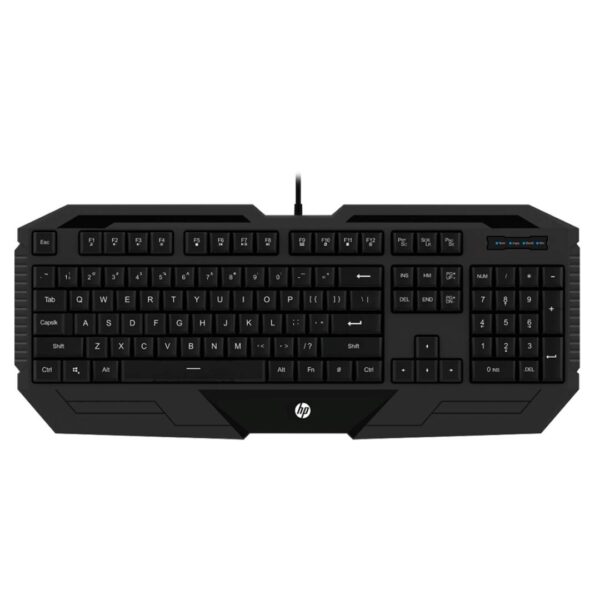 Teclado Gamer HP K130 Inglés Membrana USB Negro