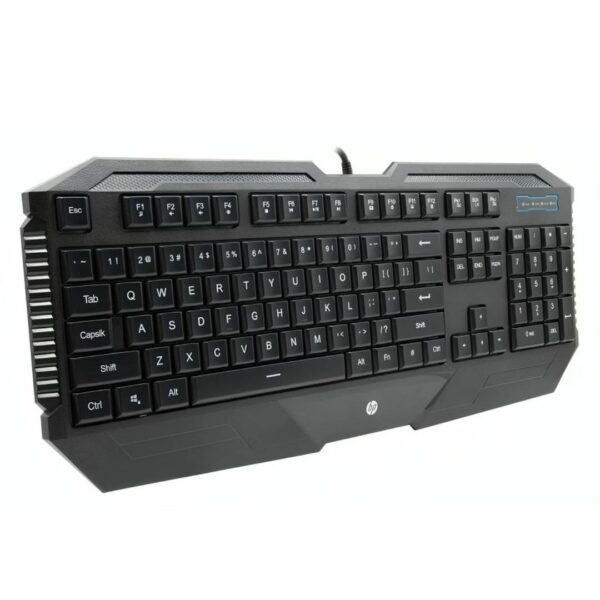 Teclado Gamer HP K130 Inglés Membrana USB Negro - Imagen 2