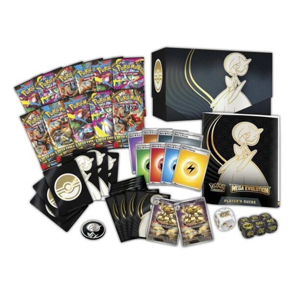 (PREVENTA) Pokemon TCG MegaEvolution - Elite Trainer Box Inglés Gardevoir - Imagen 2