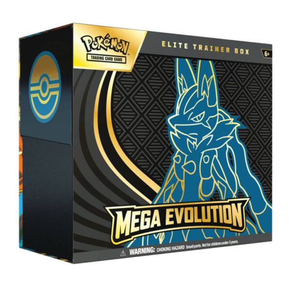 (PREVENTA) Pokemon TCG MegaEvolution - Elite Trainer Box Inglés Lucario