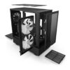 Gabinete NZXT H5 Flow RGB ATX Negro - Imagen 5