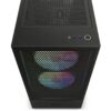 Gabinete NZXT H5 Flow RGB ATX Negro - Imagen 3