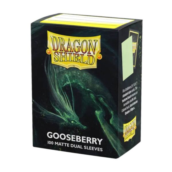 Protector Dragon Shield: Standard DUAL- Matte Gooseberry - Imagen 4