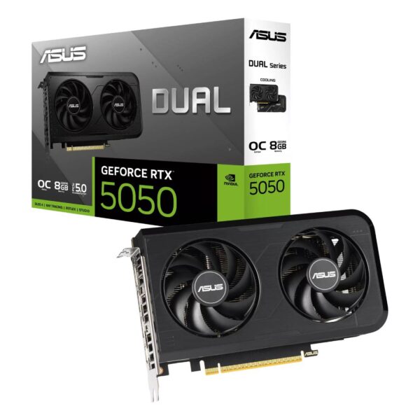 Tarjeta de Video ASUS Dual RTX 5050 OC GDDR6 8G