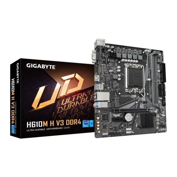 Placa Madre Gigabyte H610M H V3 DDR4, LGA1700, mATX