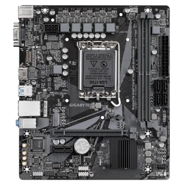 Placa Madre Gigabyte H610M H V3 DDR4, LGA1700, mATX - Imagen 2