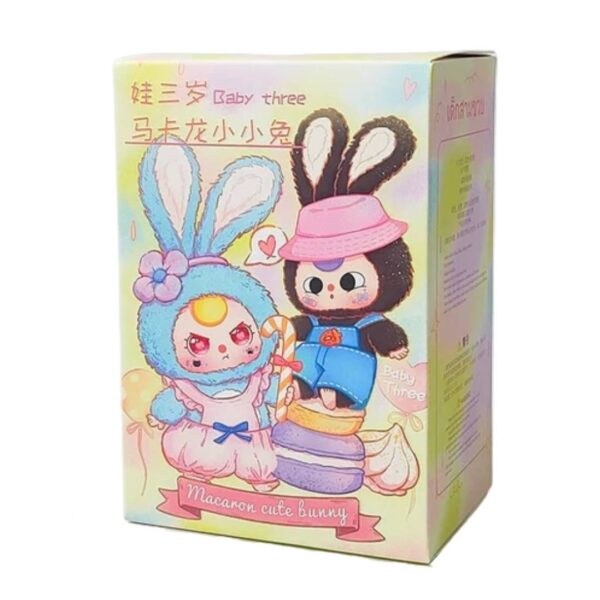 Figura Baby Three Macaron Cute Bunny Original, Blind Box