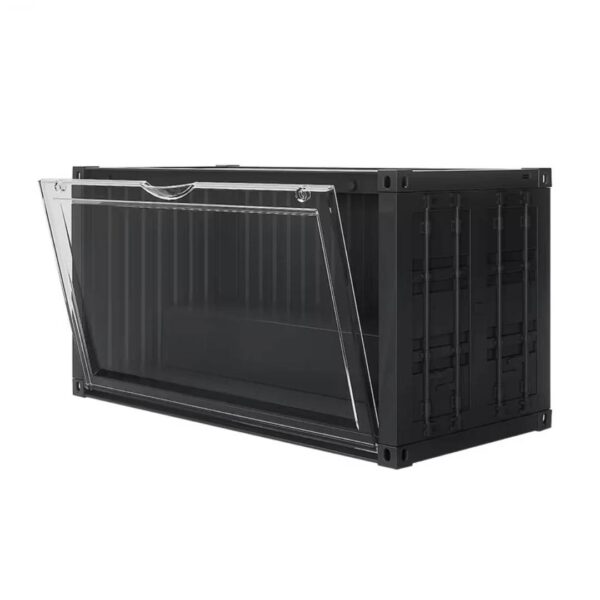 Caja Exhibidora de Figuras con Luz, Container Show Box Negra