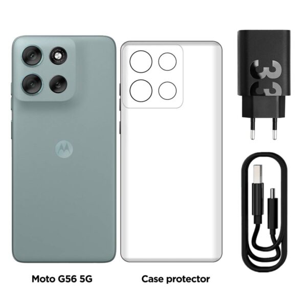Celular Motorola Moto G56 8+256GB Gris - Imagen 4