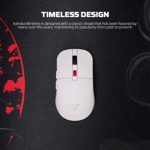 Mouse Fantech WG9 Kanata Wireless Blanco - Imagen 4