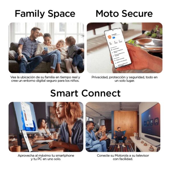 Celular Motorola Moto Edge 60 Fusion Celeste 8+256GB - Imagen 8