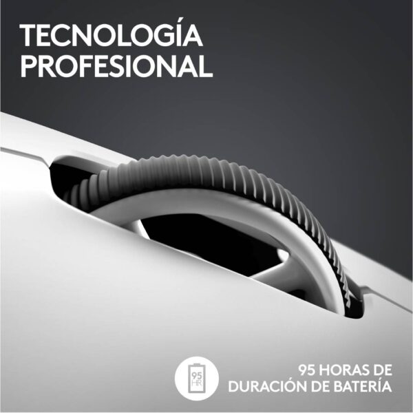 Mouse Gamer Logitech Pro X Superlight 2 Lightspeed Blanco - Imagen 2
